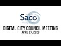 Digital City Council Meeting - April 27, 2020