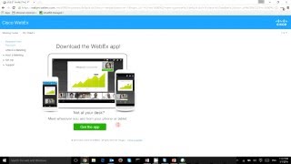 How to join cisco webex  meeting
