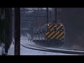 winter amtrak trains on the keystone corridor new station construction u0026 more