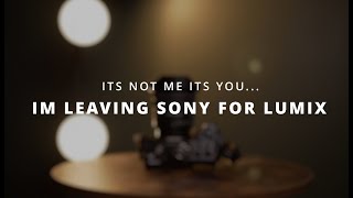 Why Im Leaving Sony In 2024 l Lumix S5iix vs Sony FX3