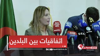 وزيرة البيئة تكشف عن الإتفاقيات الموقعة بين الجزائر وجمهورية التشيك في المجال الإقتصادي والعلمي