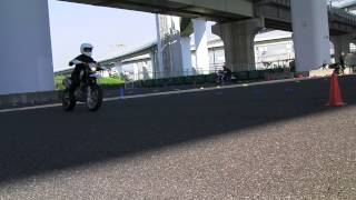 第３９３回　へなちょこライダー走行会１８　しほちゃん　８の字ＧＰ