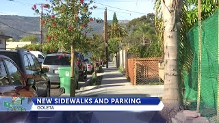 Goleta celebrates new sidewalks in Old Town