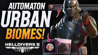 Helldivers 2 NEW Automaton Urban Biomes! It's Getting Worse!