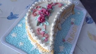 Torte decorate con panna vegetale - Torte italiane