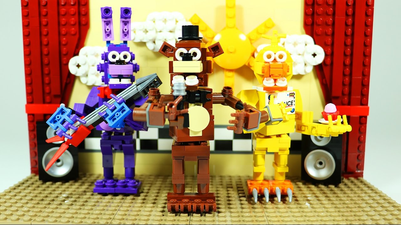 How To Build LEGO FNAF Show Stage | LEGO Five Nights At Freddy's Custom ...