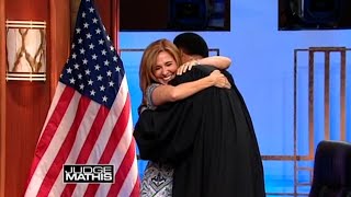 Judge Milian from ‘The People’s Court’ Surprises Judge Mathis in Court