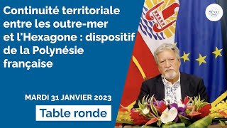 Continuité territoriale outre-mer : dispositif de la Polynésie française