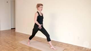 Yoga Asana Lab: Warrior I (Virabhadrasana I)