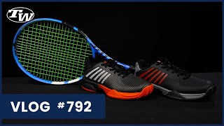 KSwiss Shoes in stock; new Iga Tecnifibre Racquet; and Babolat 2018 Pure Drives! VLOG #792