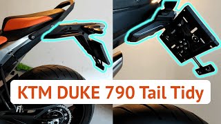 KTM DUKE 790 | Tail Tidy by Bagoros Performance