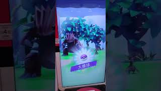 pokemon gaole 傳說四彈 突然前輩造訪 捕獲固拉多 終於全圖鑑了