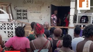 AT THE RESIDENCE OF THE BOY WHO KILLED HIS FATHER ON CHRISTMAS FOR MONEY BUSINESS | MyLiberianPeople