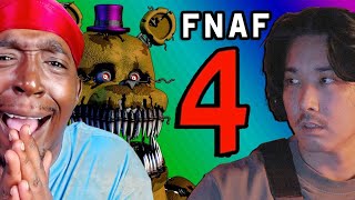 So He's Hot & FUNNY?! Five Nights at Freddy's 4 - Full Horror Game Playthrough w/ Lui + FaceCam