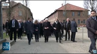 Giorno della Memoria. Mattarella e capi di Stato ad Auschwitz