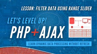 Filter Data using Range Slider || Dynamic Data Processing || PHP and Ajax Tutorial