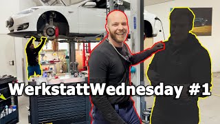 Spontanes Problem am Tesla + Neue Werkstattausrüstung + Neuer Mitarbeiter - #WerkstattWednesday 1