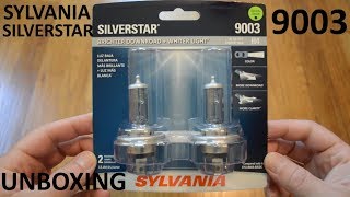 Unboxing Sylvania Silverstar 9003 Halogen Headlights 2-Pack