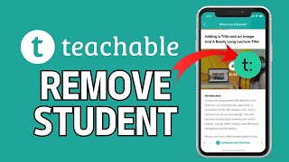 How to Remove Student from Teachable 2024?