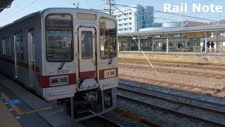 4K 東武30000系 東上線寄居駅入線試運転/Tobu railway 30000 Series test run at Yorii Station/2016.11.22