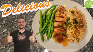 How To Make Apricot Balsamic Glazed Pork Tenderloin - Hello Fresh Review