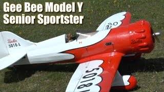 RC Gee Bee Model Y Senior Sportster