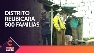 Reubicación de familias desplazadas