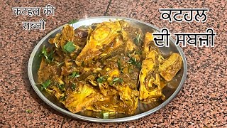 ਮਸਾਲੇਦਾਰ ਕਟਹਲ ਦੀ ਸਬਜੀ 👌💕kathal sabji recipe 🌺