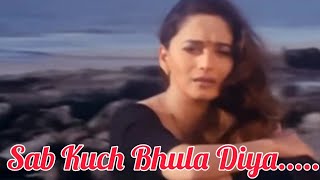 Sab Kuch Bhula Diya O Sathi Re || Shahrukh Khan || Madhuri Dixit || Salman Khan|| full HD video song