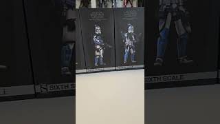 Clone Troopers 501st sideshow and Hot Toys