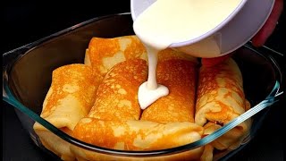 These baked pancakes are so delicious that your wife will ask for more! From the restaurant