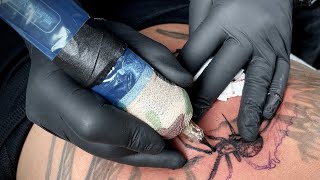 Skull tattoo | Time lapse