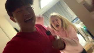 I GAVE KOREAN NUCLEAR SPICY NOODLE TO MY BRITISH GIRLFRIEND *SHE DID NOT KNOW hahaha * (SPICY PRANK)