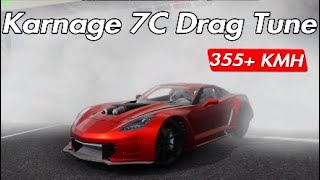 Karnage 7C Drag Tune | 355+ KMH | Carx Drift Racing Online