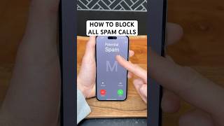 How to block spam calls 🤯 #iphonetips #iphonetricks #iphone #lifetips #lifehacks #tech