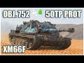 XM66F, Object 752 & 50TP prototyp • WoT Blitz Gameplay