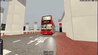 『81接棒線』Roblox 德里鎮 X81 (天際海灣 ↺ 南涌轉車站)