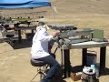 lee rasmussen firing his rail gun at 1000 yd benchrest match..