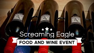 Screaming Eagle, Scarecrow, 100 Acre Wine and Food event at One Michelin Restaurant