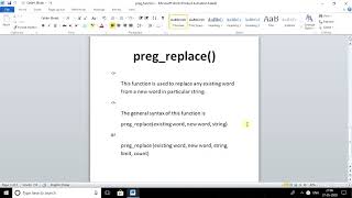 Preg_replace() function in php| program of php | function in php |php replace|technical Shekhar ji