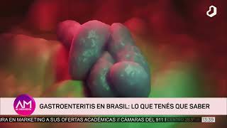 #ALMEDIODIA: gastroenteritis en Brasil. Todo lo que tenés que saber