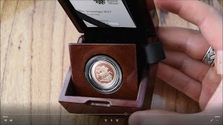 Unboxing \u0026 Review - 2017 Gold Proof Sovereign