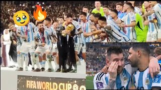Argentina winning world cup 2022  Messi lift the World cup 2022