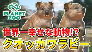 【Planet Zoo】プラネットズーで1番可愛い動物が来園！？クオッカワラビーを飼育しよう！【プラネットズーで動物園を作ろう！#48】【Oceania Pack DLC】