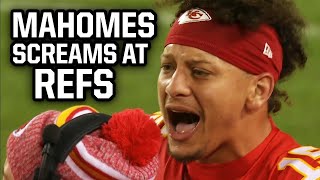 Patrick Mahomes did not like this call, a breakdown