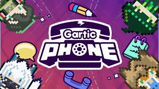 【Gartic Phone】画伯の誕生！！🐺✨【葉隠柊人/ゆちる/ぼいさんち/月白うる🐺🌙/新人Vtuber】