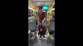 Passengers get angry and confused with a NYC MTA Bus driver