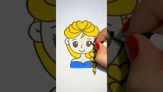 How to draw a girl 👸 Step by step drawing