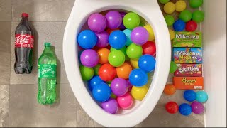 Will it Flush? - Gumballs, Coca Cola, Fanta, Balloons, Plastic Balls, Orbeez, Candy, M&Ms, Cereal