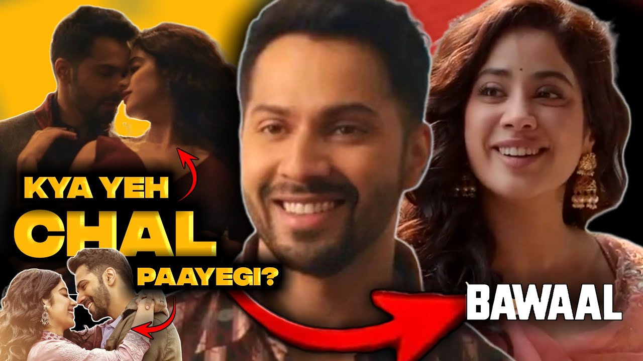 Bawaal Teaser|varun Dawan|jhanvi Kapoor|Bawaal Trailer |bawaal Movie ...